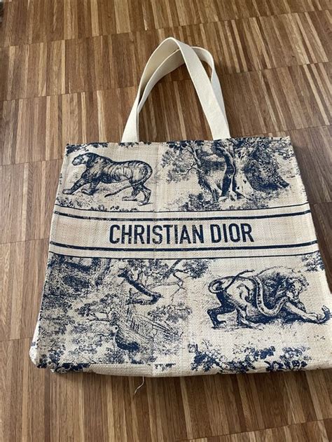 christian dior einkaufstasche